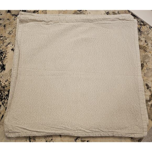 18 Cotton Cloth Dinner Napkins White Gold Silver Sparkles Dinner Party 18” - Picture 5 of 7